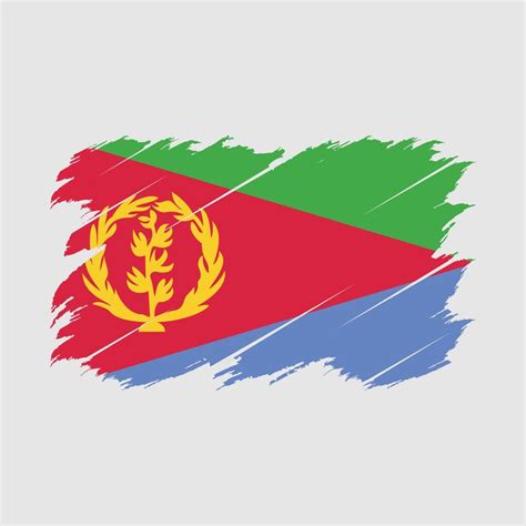 Eritrea Flag Brush 14912133 Vector Art at Vecteezy