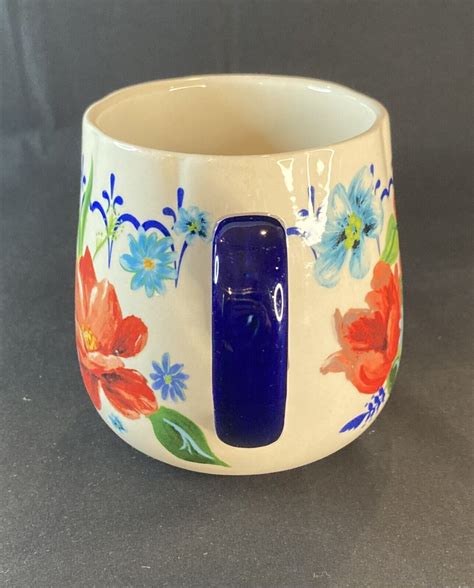 The Pioneer Woman Coffee Mug Cup Spring Bouquet Floral Stoneware Large 19 Oz Ebay