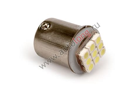 Наличие товара Лампа большой цоколь 9 LED (24 V)