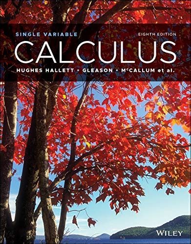 Calculus Single Variable 8th Edition 8 Deborah Hughes Hallett