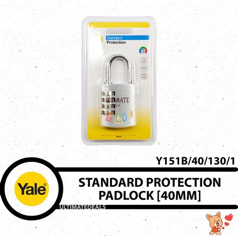 YALE Y151B 40 130 1 Standard Protection Resettable Combination Padlock