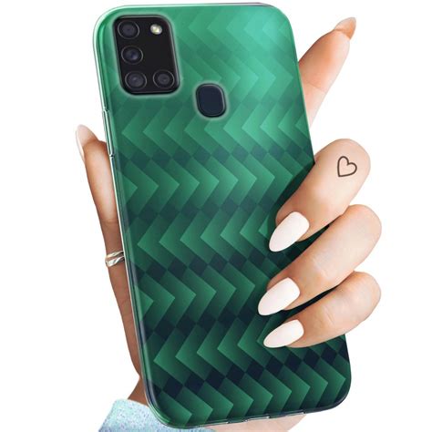 Etui Do Samsung Galaxy A S Wzory Zielone Grassy Green Obudowa