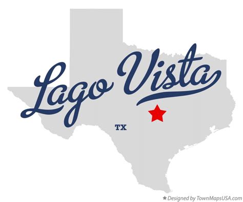 Map of Lago Vista, TX, Texas