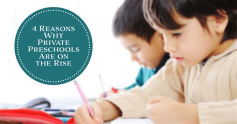 4 Reasons Why Private Preschools Are on the Rise - Conchita Espinosa ...