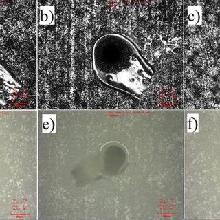 Images Of Entrance And Exit Holes In Alumina Ceramics Drilled By QCW