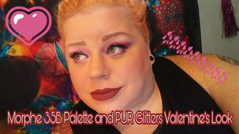 Watch Valentines Vibes Makeup Featuring Morphe 35b Palette And Pur