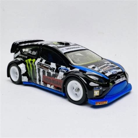 Hot Wheels Ford Fiesta Ken Block Hoonigan Custom Shopee Malaysia