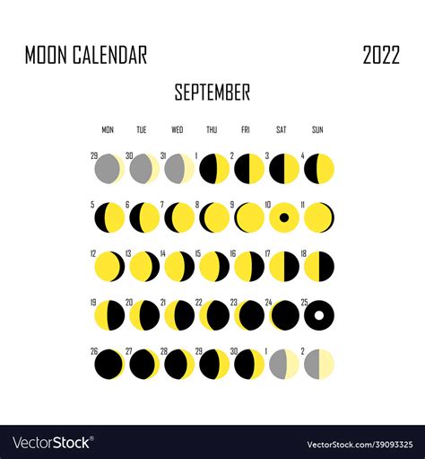 September Moon Phases