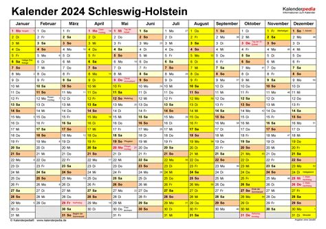 Kalender Feiertage Schleswig Holstein Jemie Lorenza