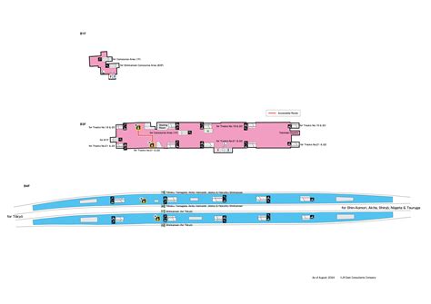 Ueno Station Map