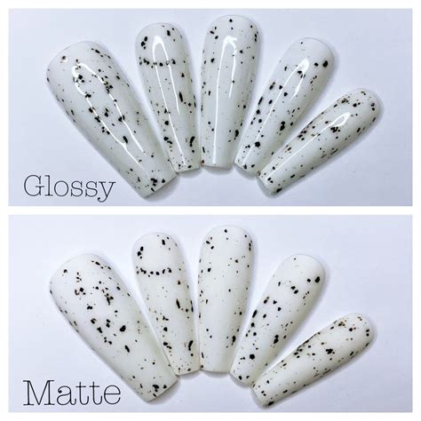 Eggshell Nails CHOOSE Your Color Glossy or Matte Press - Etsy