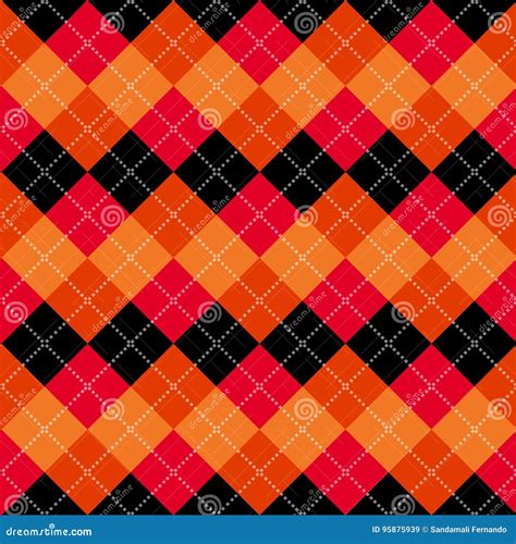 Seamless Argyle Pattern Stock Illustration Illustration Of Argyle