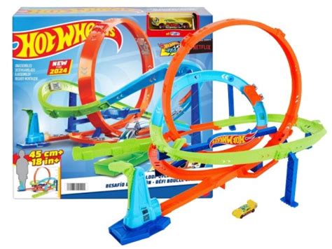 Hot Wheels Action Let S Race Zestaw Tor W Zakr Cone Tornado P Tli Autko