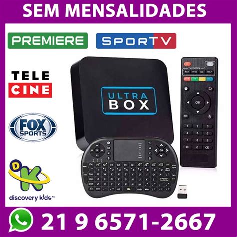 Receptor De Canais Fechados Ultra Box Sem Mensalidades Em Promo O