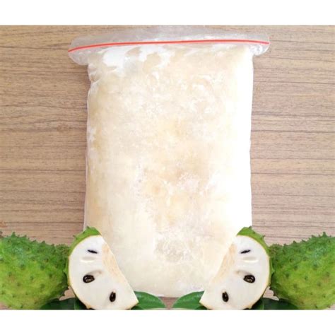 Jual IQF Soursop Sirsak Frozen Tanpa Biji 1kg Shopee Indonesia