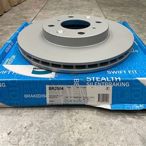 HONDA CITY SEL IDSI VTEC JAZZ GD FRONT BRAKE DISC ROTOR ORIGINAL BENDIX