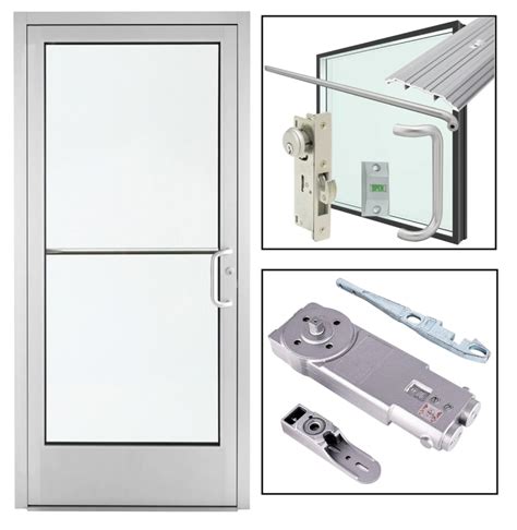 Alumitrex 36 In X 80 In 3068 Right Hand Commercial Glass Door