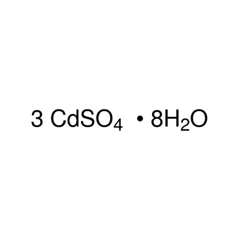 Cadmium Sulfate Hydrate 98 0 7790 84 3