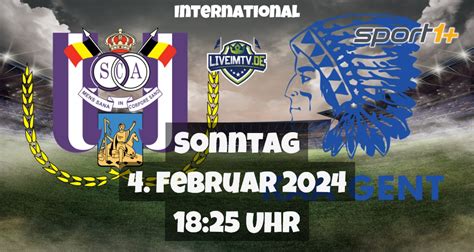 Rsc Anderlecht Kaa Gent Fu Ball International Live Am