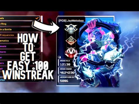 Best Way To Get The 100 Win Streak Badge In Apex Legends YouTube