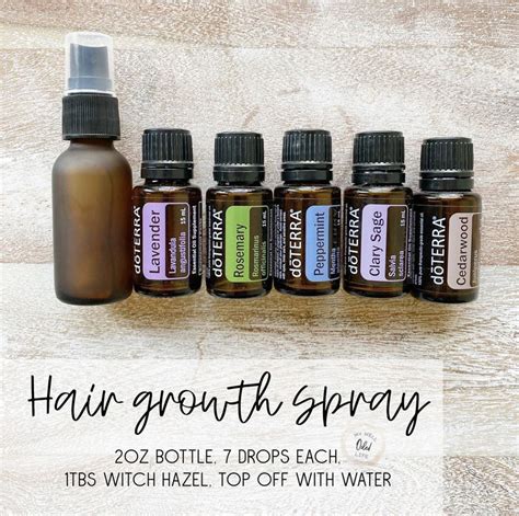 Doterra Hair Growth Doterra Essential Oils Doterra Oils Doterra