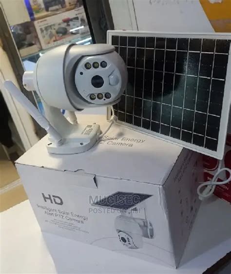 4mp Wifi PTZ Camera 4g Outdoor Solar Powered Security Camera In Nairobi