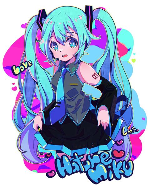 初音ミク 「初音ミク ミクwego放課後アート部 💜💙💚💛💜 💗💖しゅ」noncom🐹429超ボーマス→55コミティアのイラスト