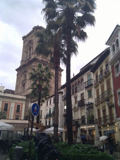 Plaza De La Romanilla Granada Spain Photo