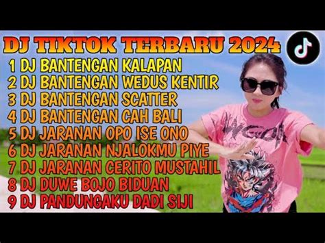 DJ TIKTOK TERBARU 2024 DJ BANTENGAN KALAPAN X DJ WEDHUS KENTHIR FYP