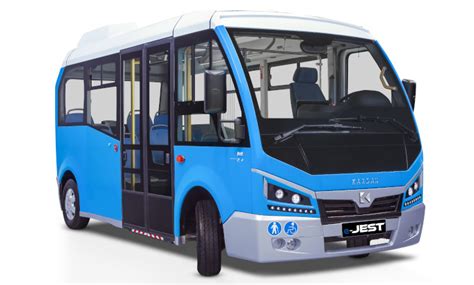 e-JEST | Zero Emission Electric Minibus | Unique Design