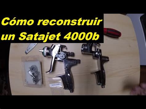 C Mo Restaurar Una Pistola De Pintura Satajet Youtube