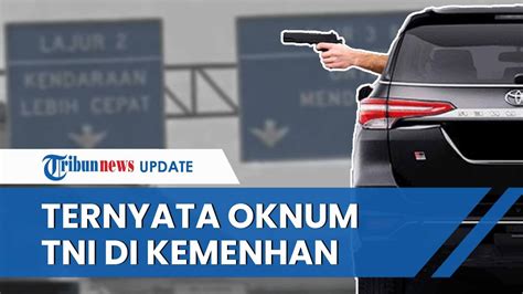 Sosok Sopir Fortuner Pelat Dinas Yang Todong Pistol Di Tol Jagorawi