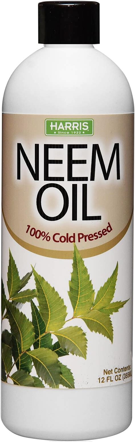 Amazon Harris Neem Oil Cold Pressed And Unrefined