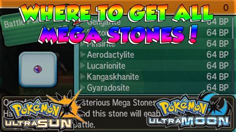 Mega Evolution Stone Locations