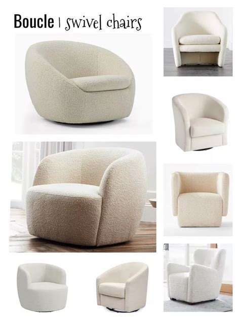 Megan Upholstered Swivel Chair Curated On LTK