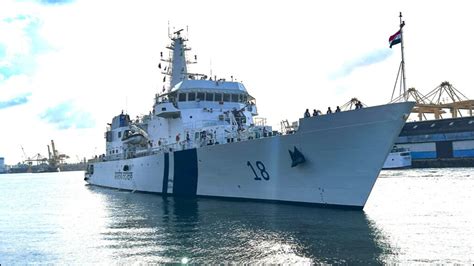 India Gifts Spare Parts Worth Us Mn To Sl Coast Guard Ship Sri