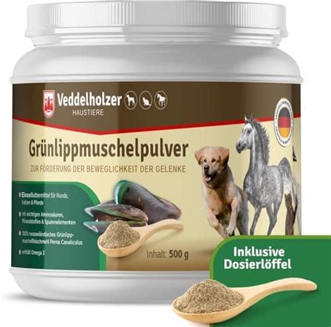 Petsy Labs Canine Booster Mit Gr Nlippmuschel F R Hunde Hund