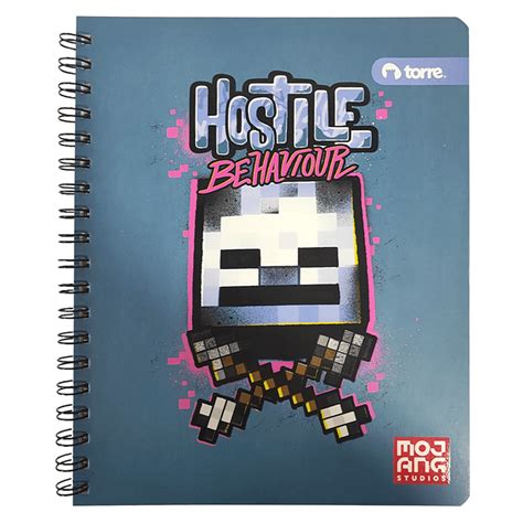 Cuaderno Universitario Minecraft 7 Mm 100 Hojas Torre Dimeiggs