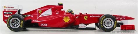 MATTEL HOT WHEELS W Escala FERRARI F Th ITALIA N FELIPE MASSA F RED MET