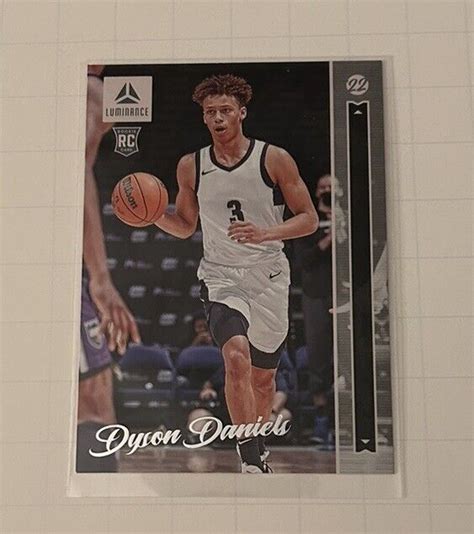 Panini Chronicles Draft Picks Luminance Dyson Daniels Rc