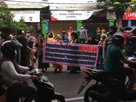 Polemik Pasar Larangan Sidoarjo Berujung Demonstrasi