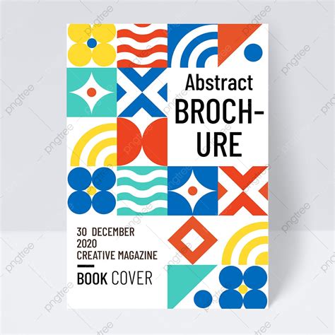 Creative Vibrant Color Geometric Color Block Combination Album Cover ...