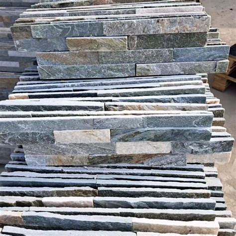 Natural Cultured Stone Slate Culture Stone Cladding For Outdoor