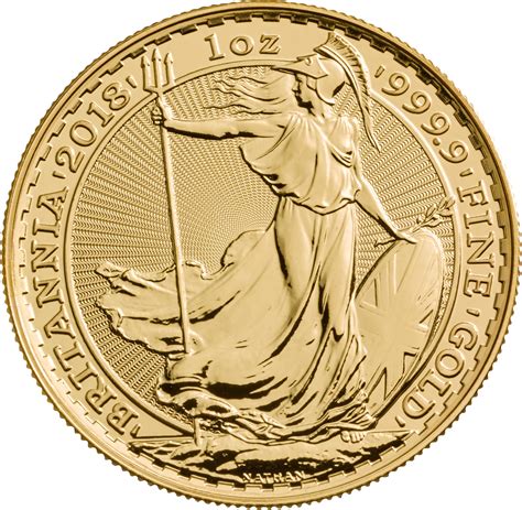 2018 Britannia One Ounce Gold Coin - $1,351