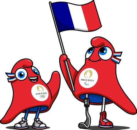 Mascots Phryge Of The 2024 Summer Olympic And Paralympic Games In Paris