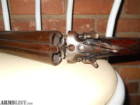 Armslist For Sale Late 1800s 12ga Sidexside Coach Gun