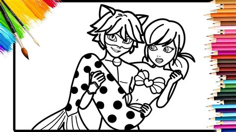 Miraculous Ladybug Coloring Pages Mermaid Coloringpages