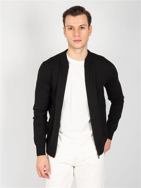 H953 | Maglia Zip Baseball - Nero – Naldi