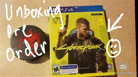 Unboxing Cyberpunk 2077 Ps4 Exclusive Over 200 Awards Youtube