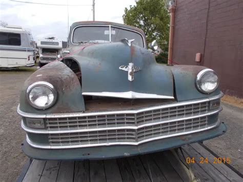 1948 Chrysler Windsor for sale: photos, technical specifications, description